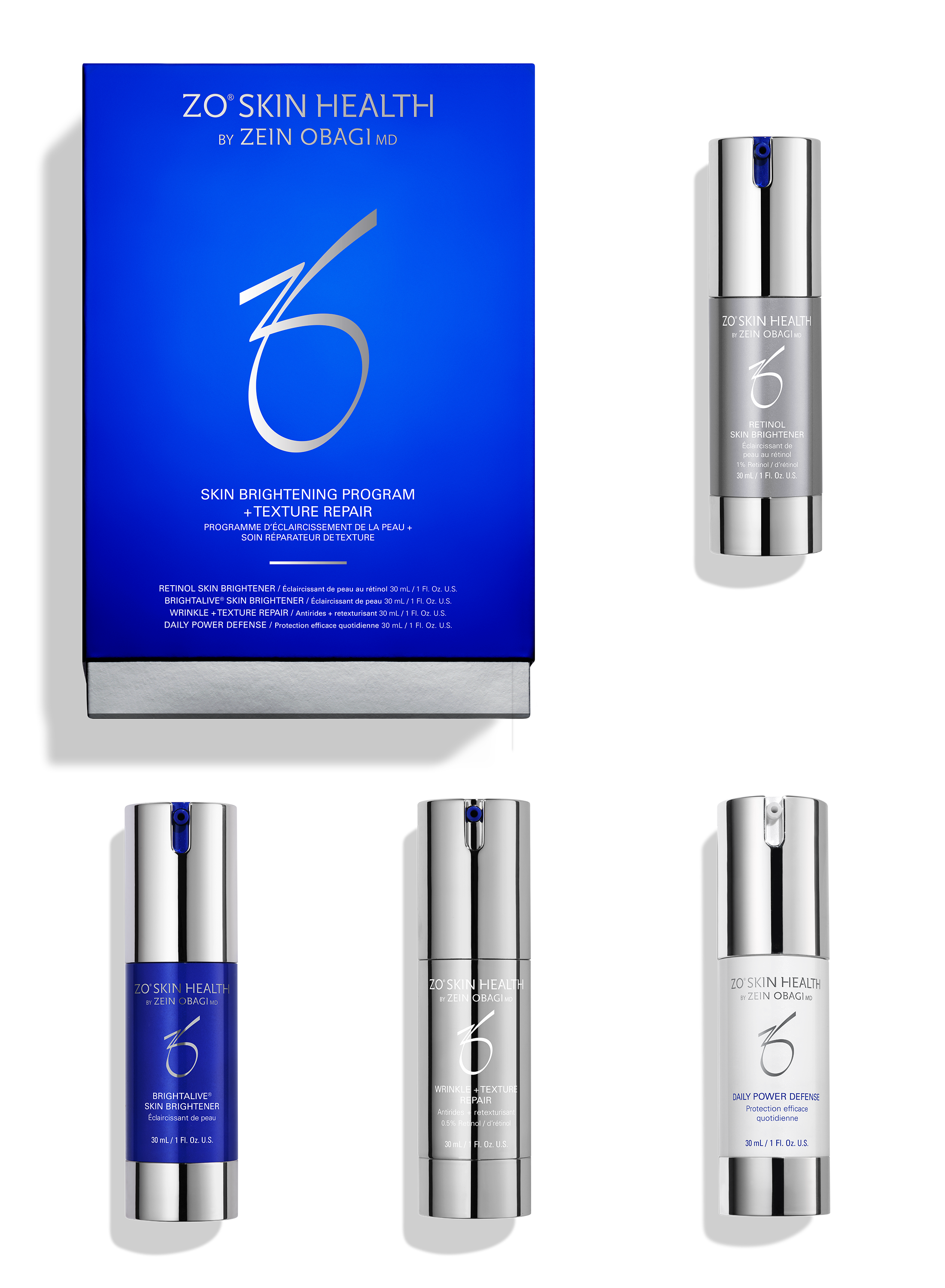 Skin Brightening Program + Texture Repair Kit | ZO Skin Health, Inc.